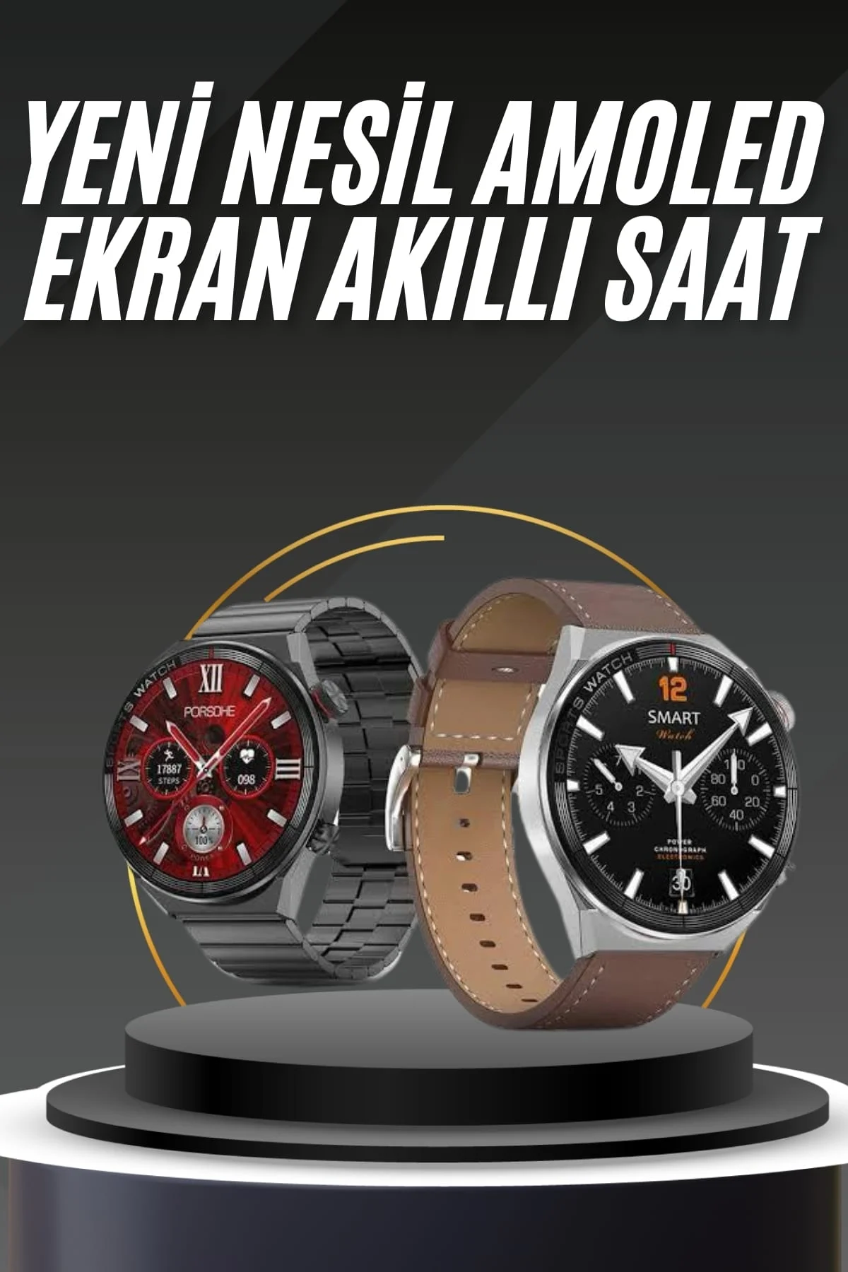 Çağrı Cevaplama Sesli Asistan Çoklu Dil Desteği 5.0 Bluetooth Akıllı Saat