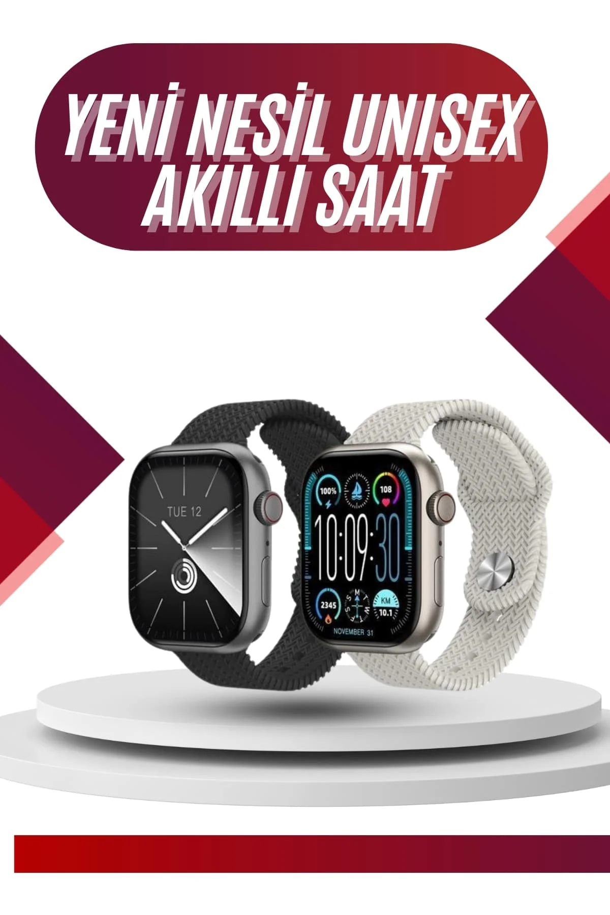 Akıllı saat 2.02 inch Nabız Ölçer Arama Konuşma Müzik Dinleme