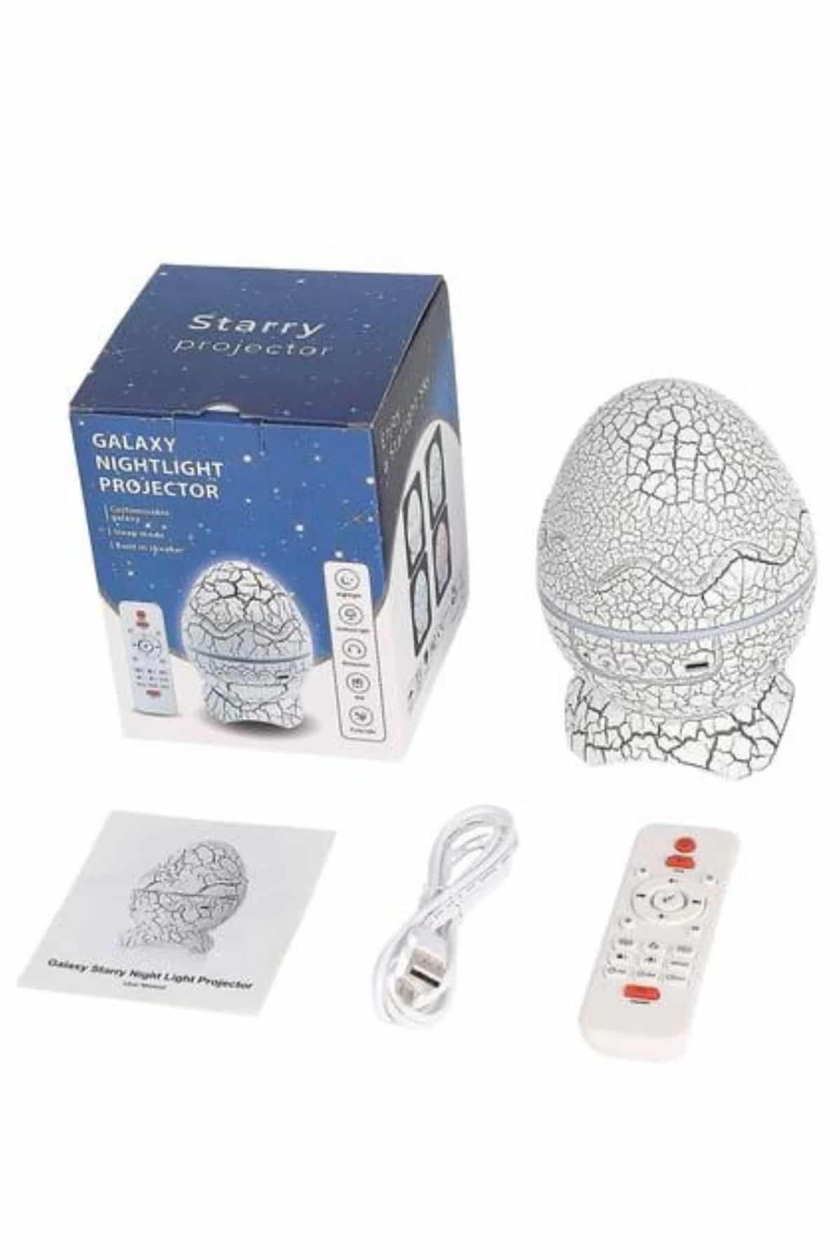 Gece Lambası Yumurta Işık Speaker Yeni Nesil Dinozor Yumurtası Görünümlü