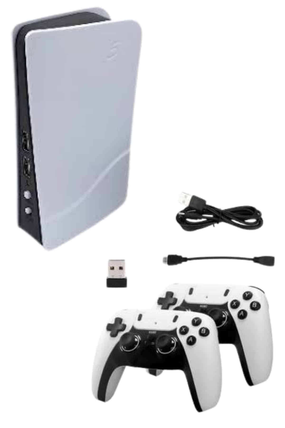 4K HD Klasik Retro Game Box 3000 Oyunlu Çift Kollu Çift Kişilik Oyun Konsolu