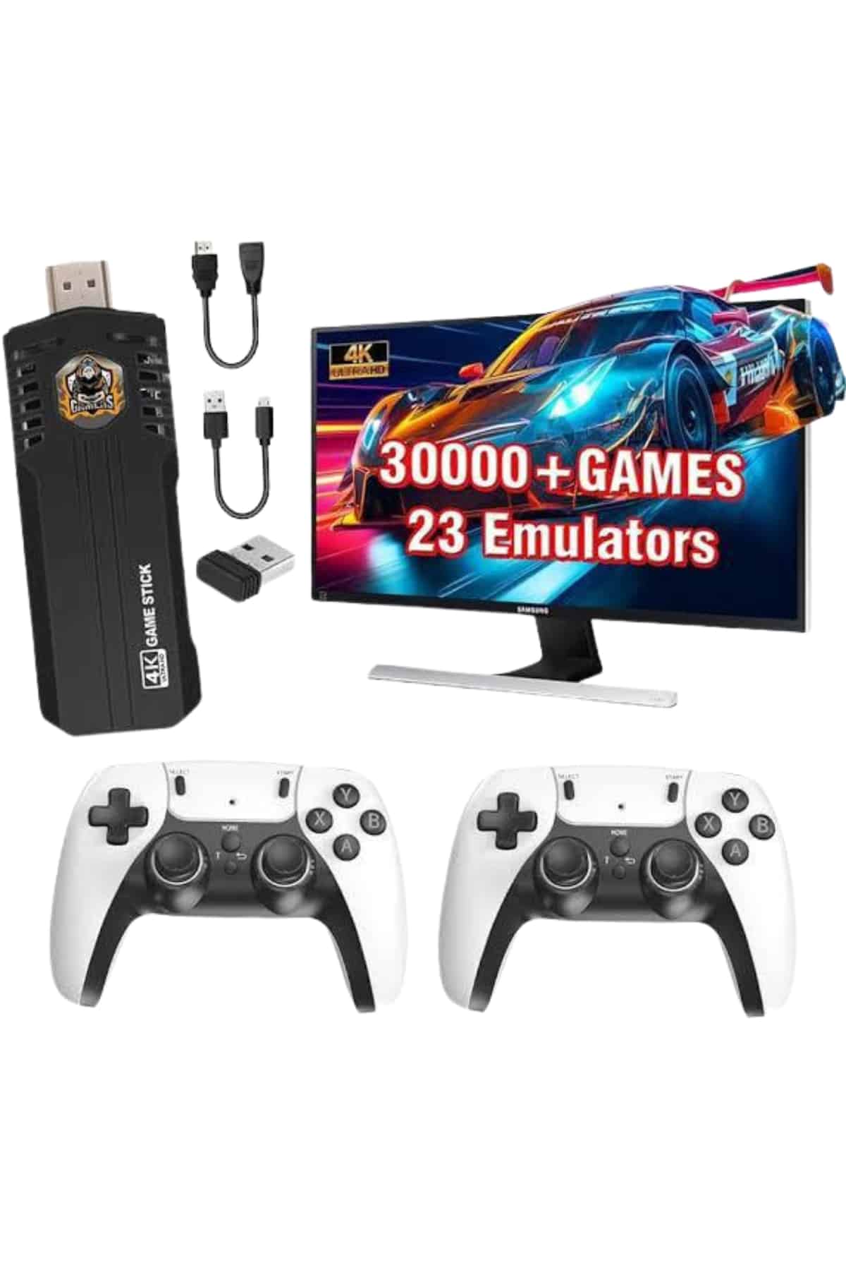 20.000 Oyunlu Kablosuz Çift Kol Retro Oyunlar Çift Kollu Game Stick