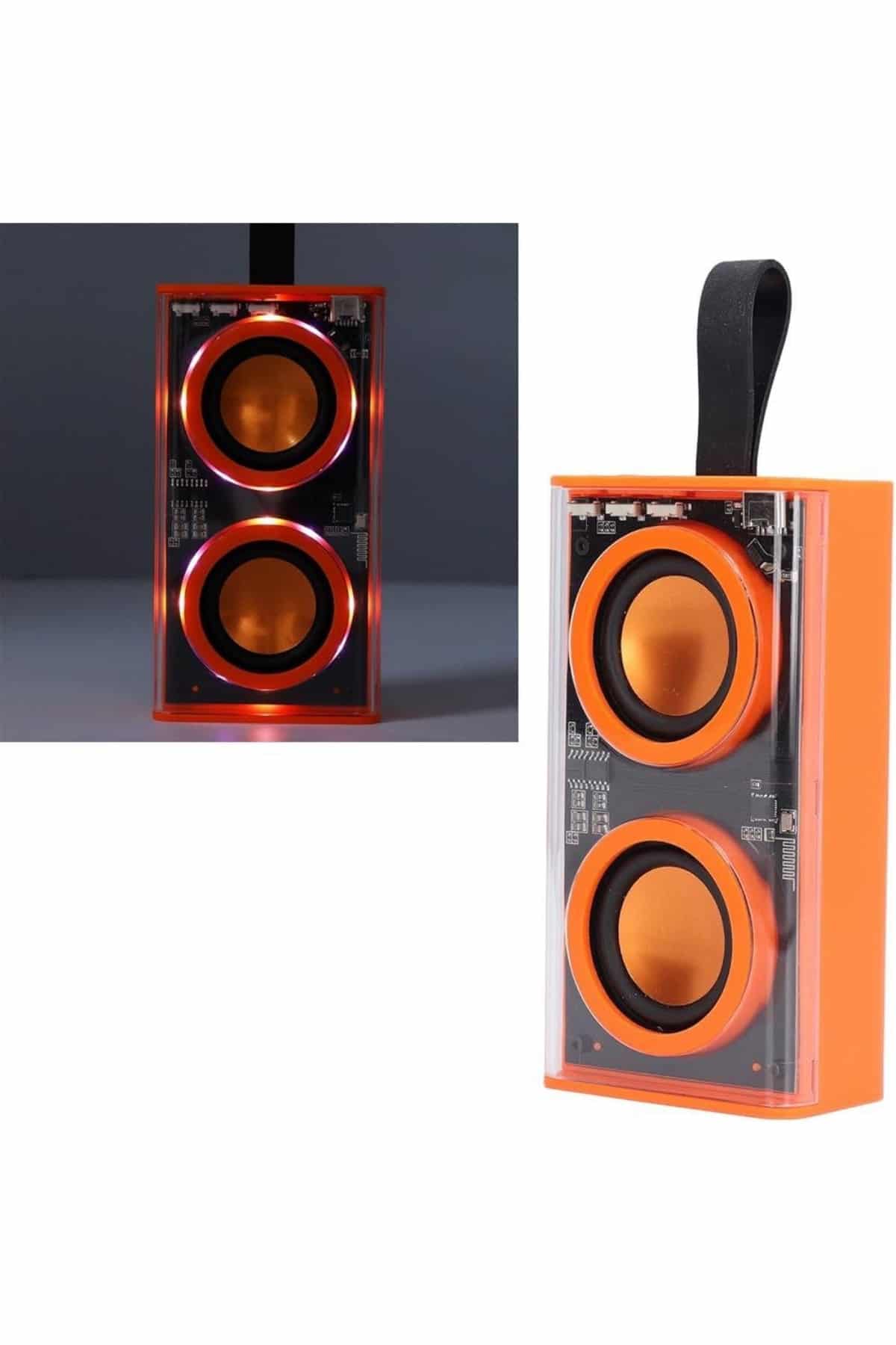 Rgb Işıklı Hoparlör Taşınabilir Hoparlör Kablosuz Bluetooth 5.0 Bağlantı