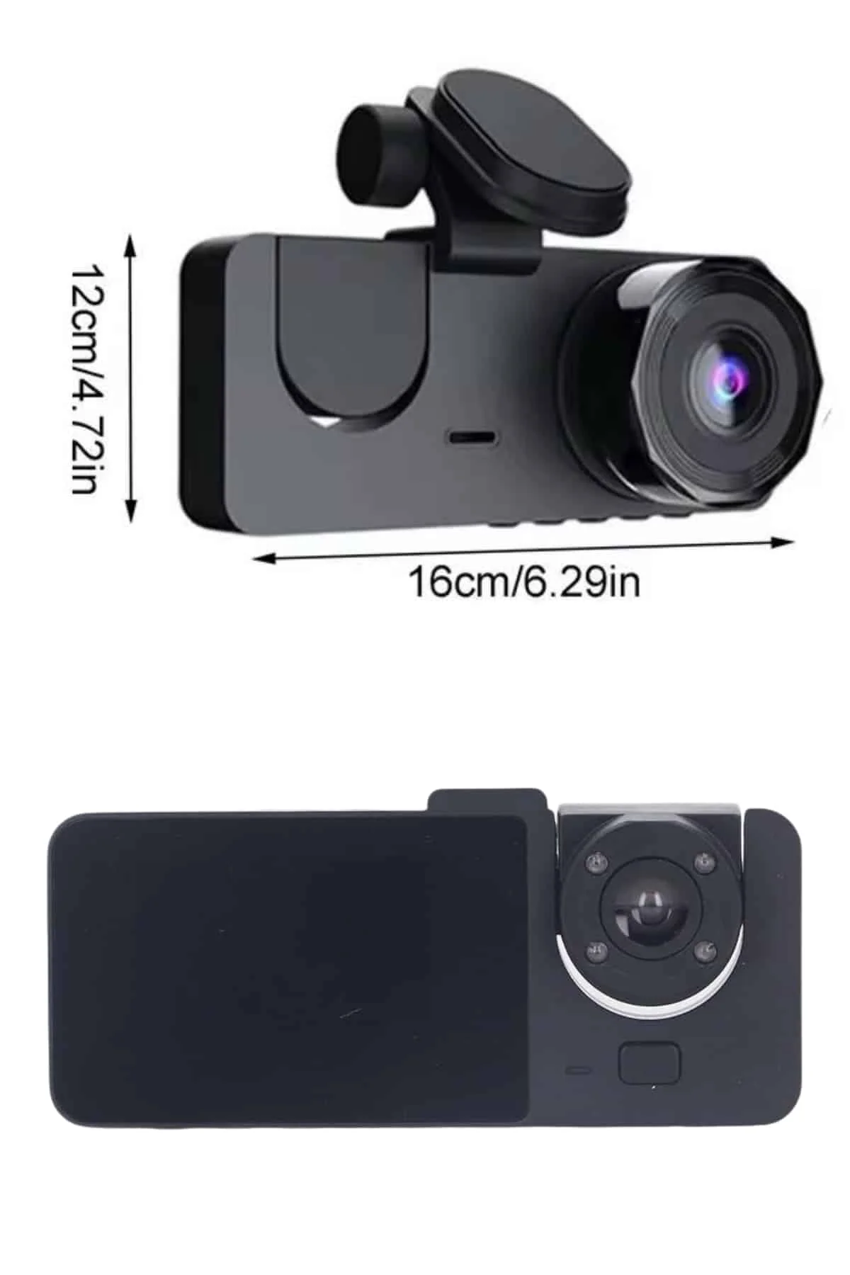 DVR Araç İçi Kamera Hareket Algılayabilen 1080P CarPlay Video Kaydedici