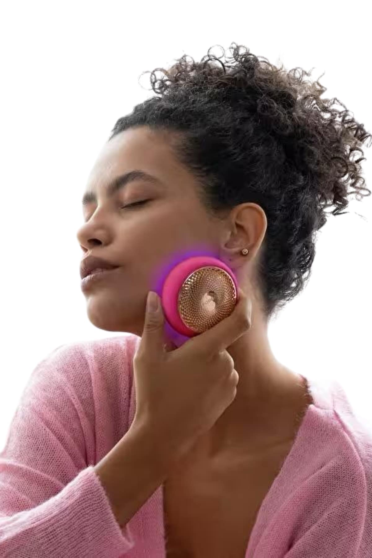 Mini Maske ve Işık Terapi Cihazı Led  Akıllı Maske Hassas Ciltlere Özel