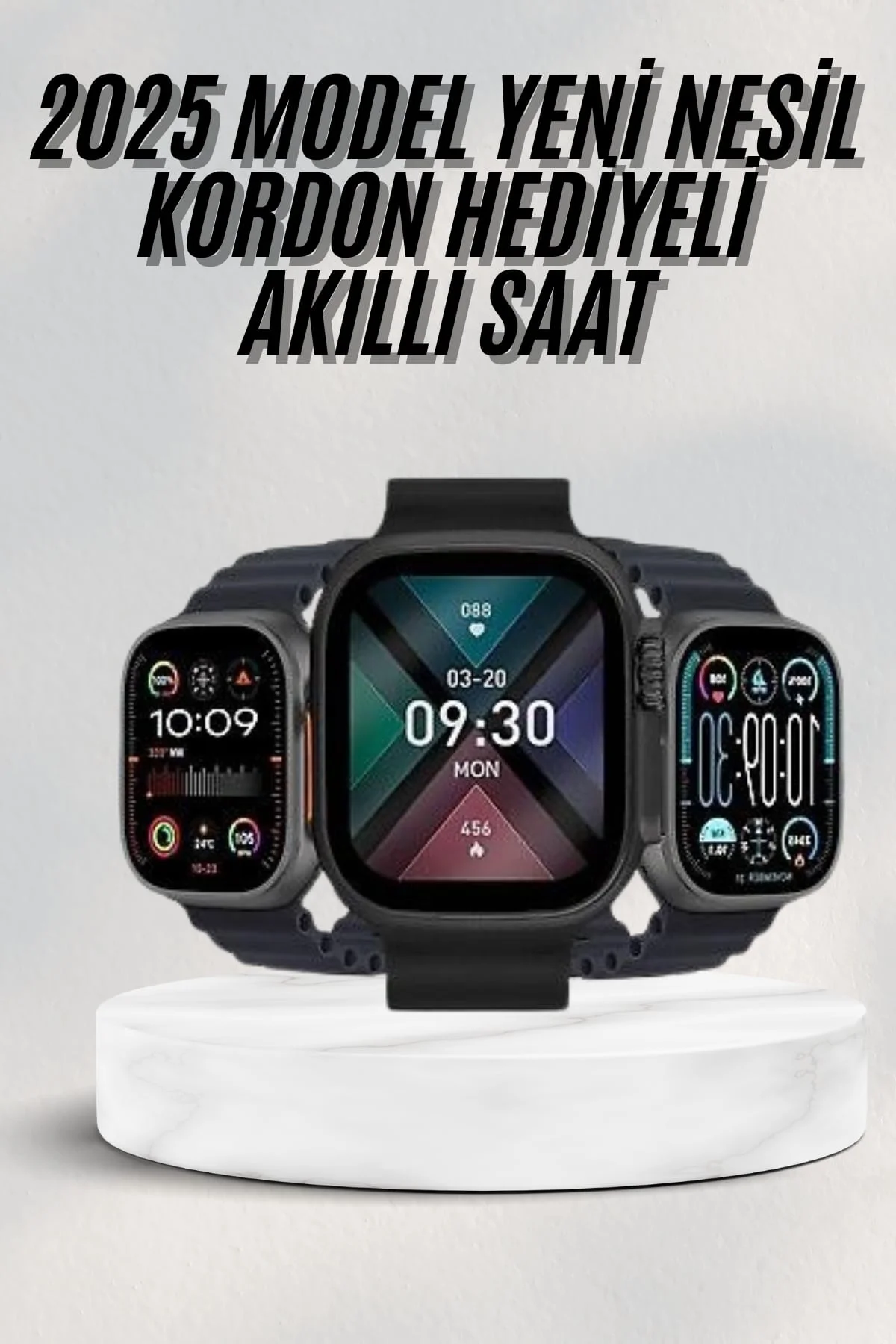 Android ve İOS Uyumlu Arama Konuşma Yapabilen Akıllı Saat