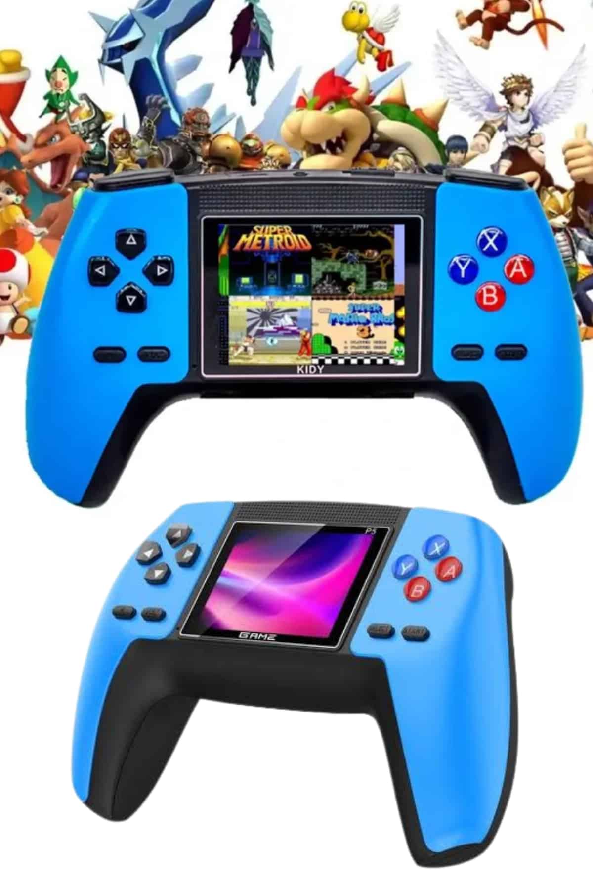 Kablosuz Oyun Konsolu Atari Game Stick Retro Konsol 520 Oyunlu