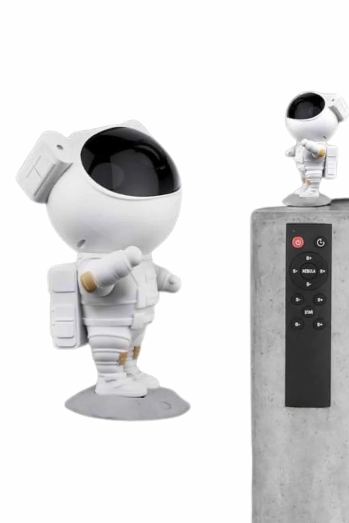 Gece Lambası Astronot Bluetooth Hoparlörlü Galaksi Işık Projektörü