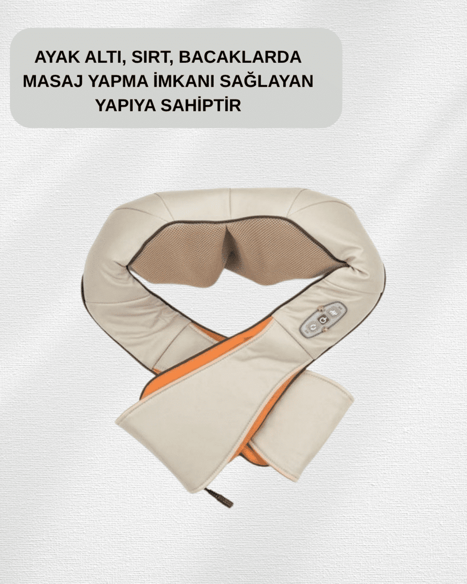 Ovmalı Isıtmalı Masaj Aleti – Boyun, Sırt, Bel, Omuz ve Bacak İçin