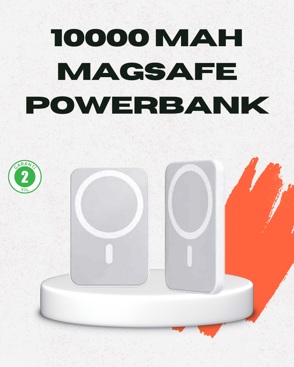 MagSafe Uyumlu 10000 mAh Powerbank