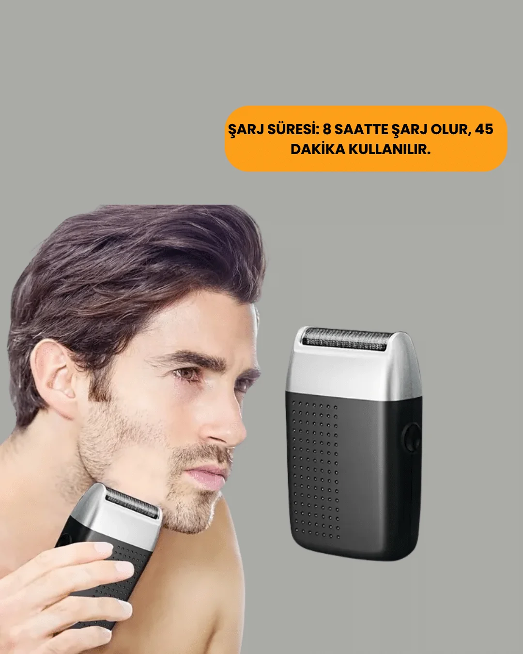 Çok Amaçlı Şarjlı Saç & Sakal Kesme Makinesi – Profesyonel ve Sessiz Performans