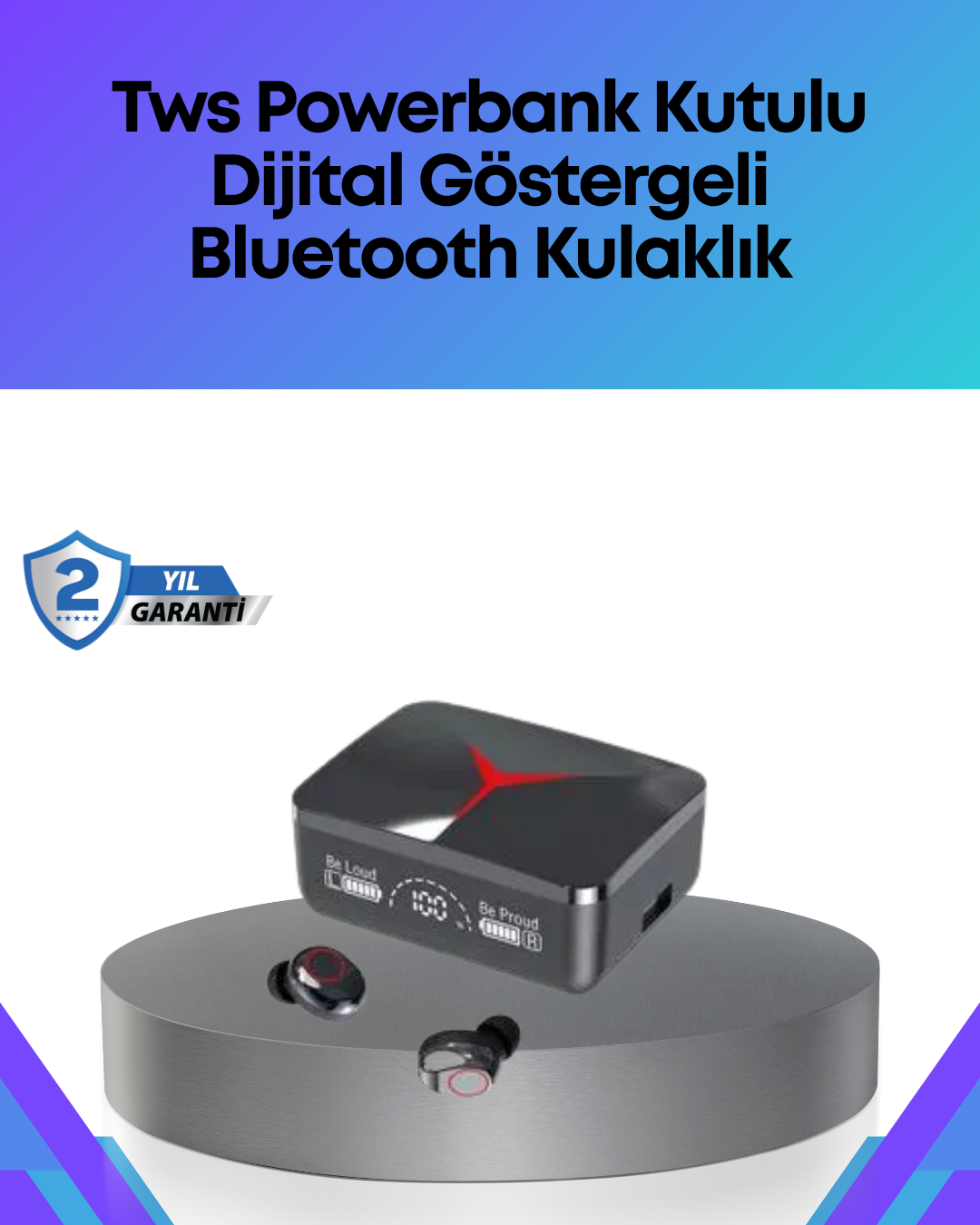Uzun Pil Ömürlü Bluetooth Kulaklık – Spor ve Günlük Kullanım İçin Uygun