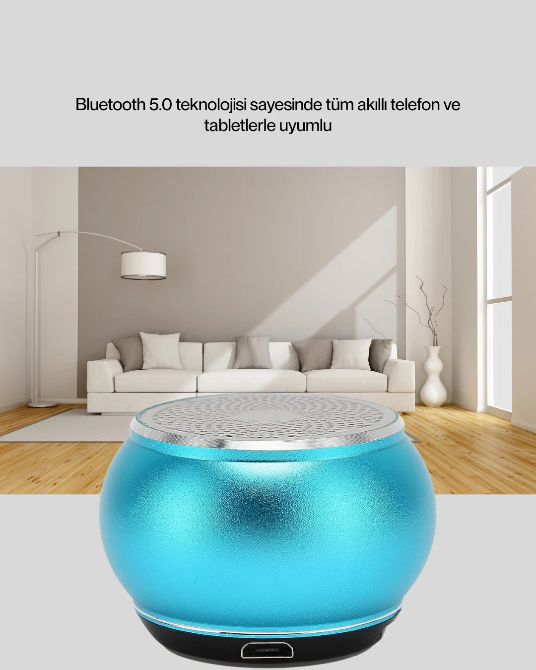 Mini Bluetooth Speaker | Uzun Pil Ömrü, Şık ve Hafif Tasarım Yeni Nesil