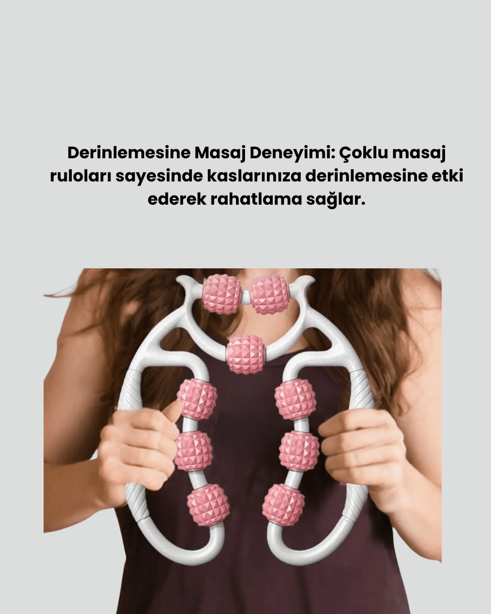 Plastik Masaj Aleti Derin Doku Kas Gevşetici Rulo