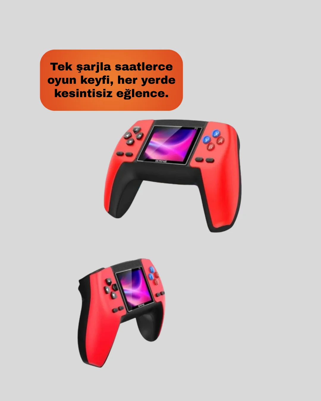 520 Klasik Oyunlu P5 Retro Elde Taşınabilir Konsol