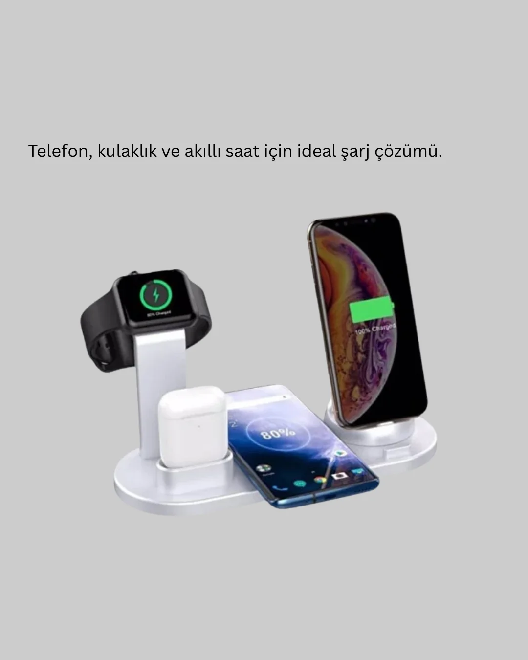 Aşırı Şarj Koruması Sunan Kablosuz Şarj Cihazı