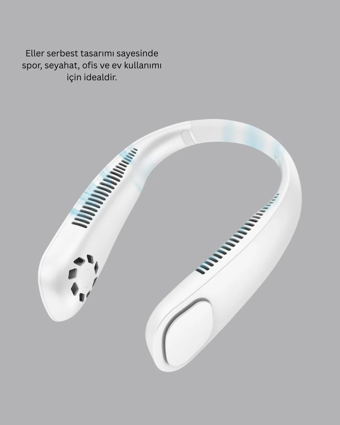 9000mAh Şarjlı Boyun Tipi Taşınabilir Vantilatör