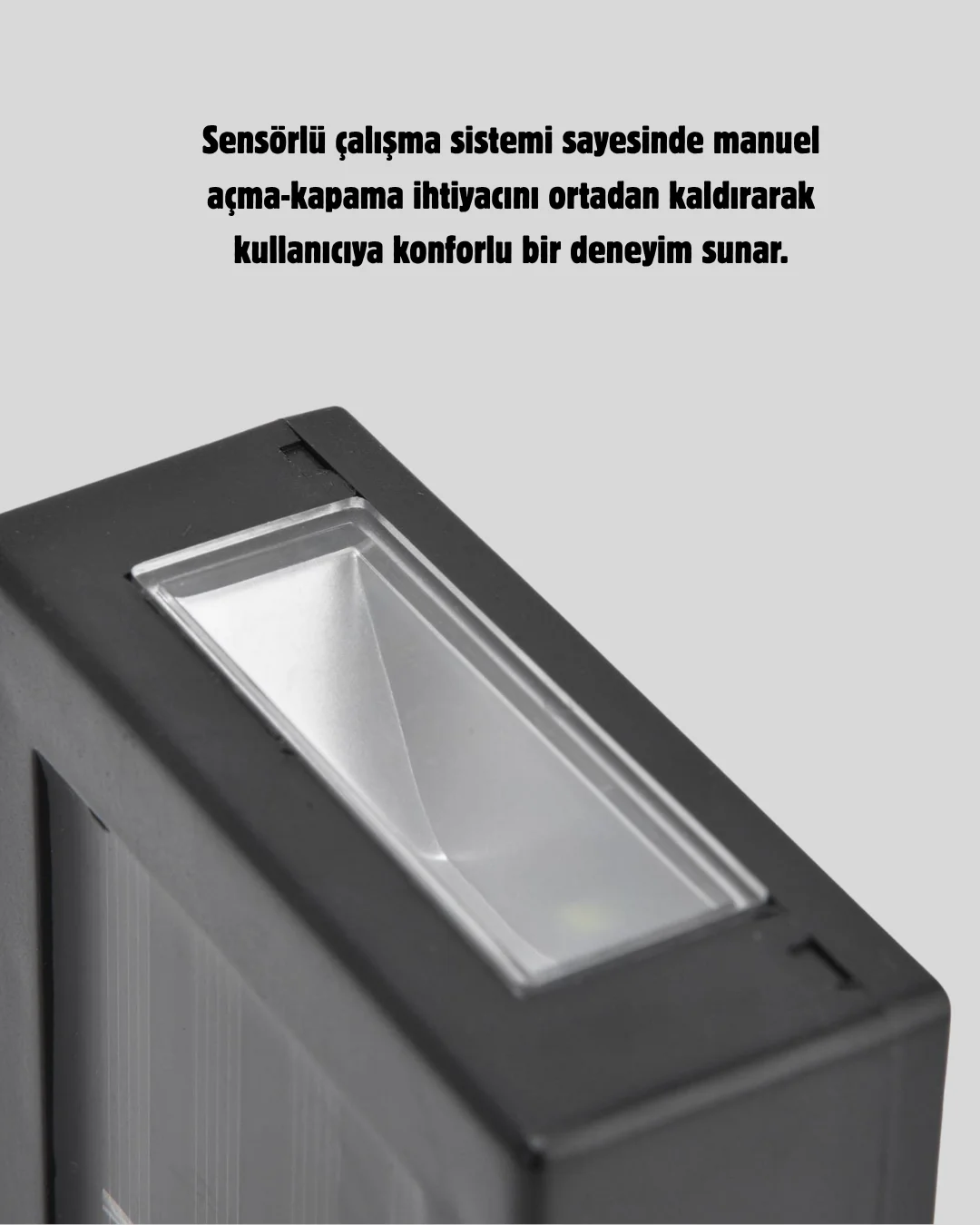 Solar Güçlü 6 LED Dış Mekan Lambası – Otomatik Aç/Kapa Işık Sensörlü Aydınlatma