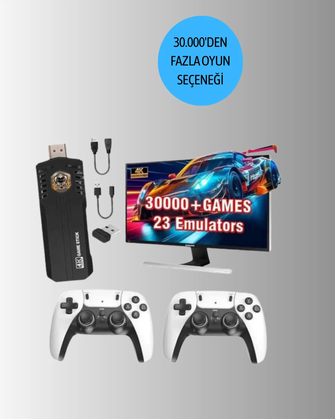 Retro Oyun Konsolu – Yüksek Çözünürlük ve Geniş Oyun Seçenekleri