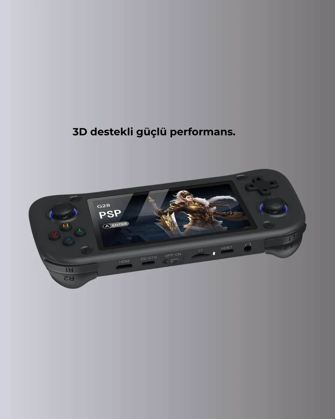 10000 Hazır Yüklü Oyunlu 4.3 İnç IPS Ekranlı Oyun Konsolu