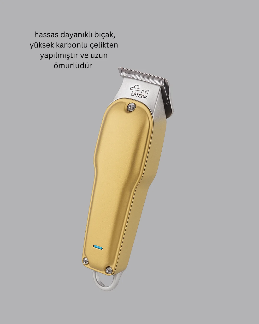 Kablosuz Erkek Bakım Tıraş Makinesi Hassas Bıçaklı Şarjlı Kullanım Yeni Nesil