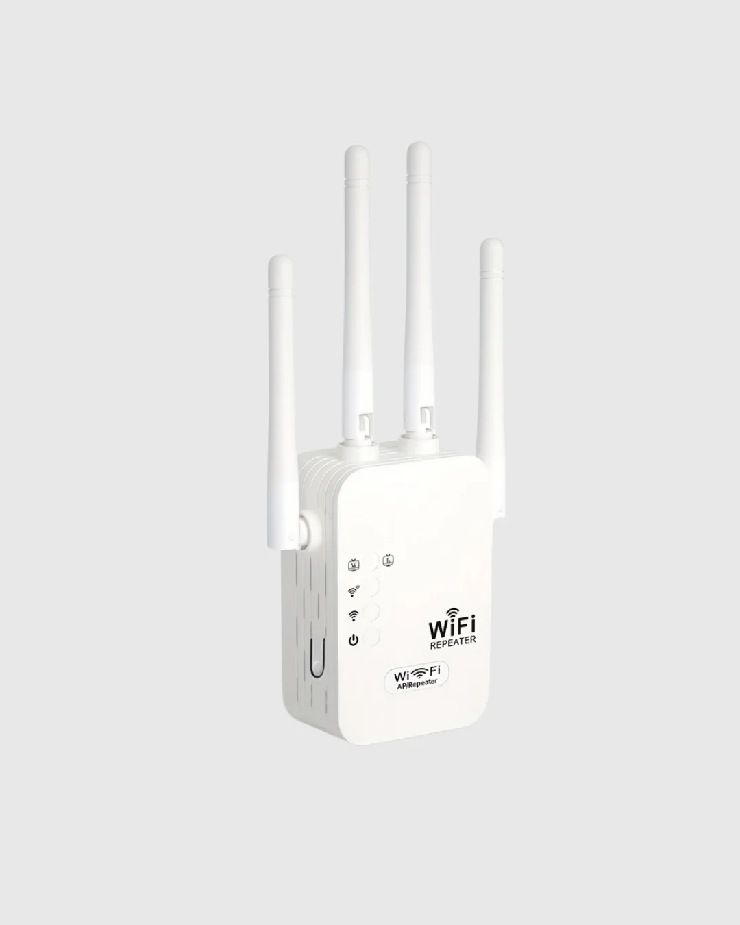 300Mbps WiFi Menzil Genişletici 4 Antenli WPA3 Güvenlikli Priz Tipi Repeater