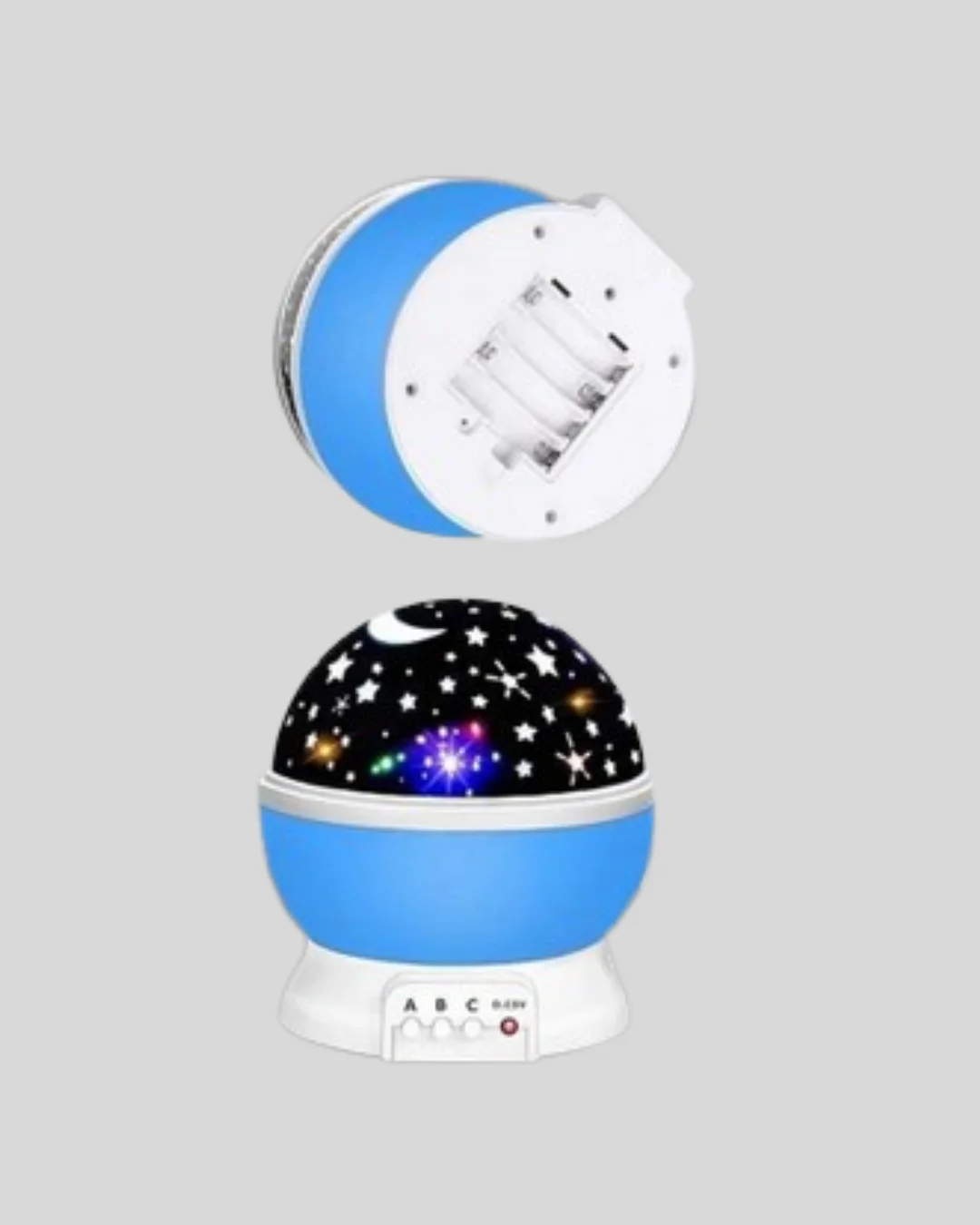 Renkli LED Gece Lambası 6 Işık Modlu Çocuk Odası Atmosfer Aydınlatma