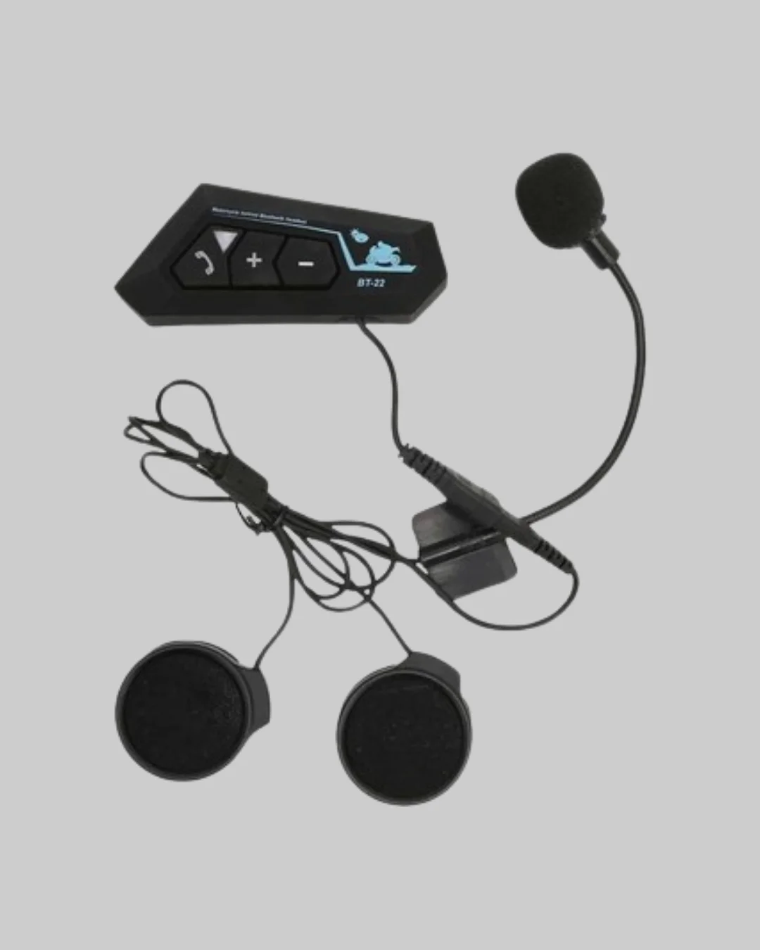BT22 Kask İçi Bluetooth Kulaklık Hızlı Eşleşme ve Gürültü Önleyici Mikrofon Yeni Nesil
