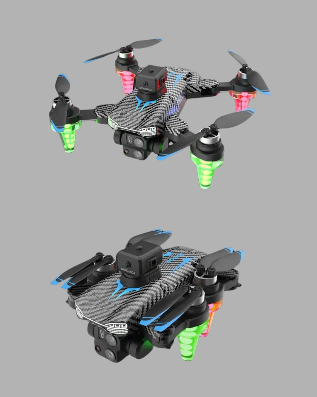 1080P Full HD Katlanabilir Drone Uzun Uçuş Süreli Hafif Tasarım