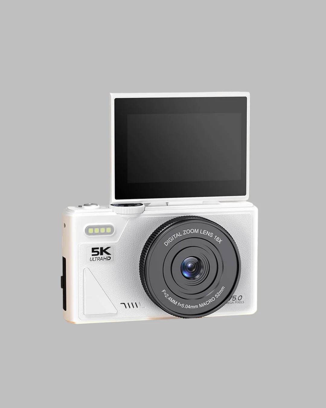 WiFi Bağlantılı 5K Ultra HD Dijital Kamera 75MP Otofokus
