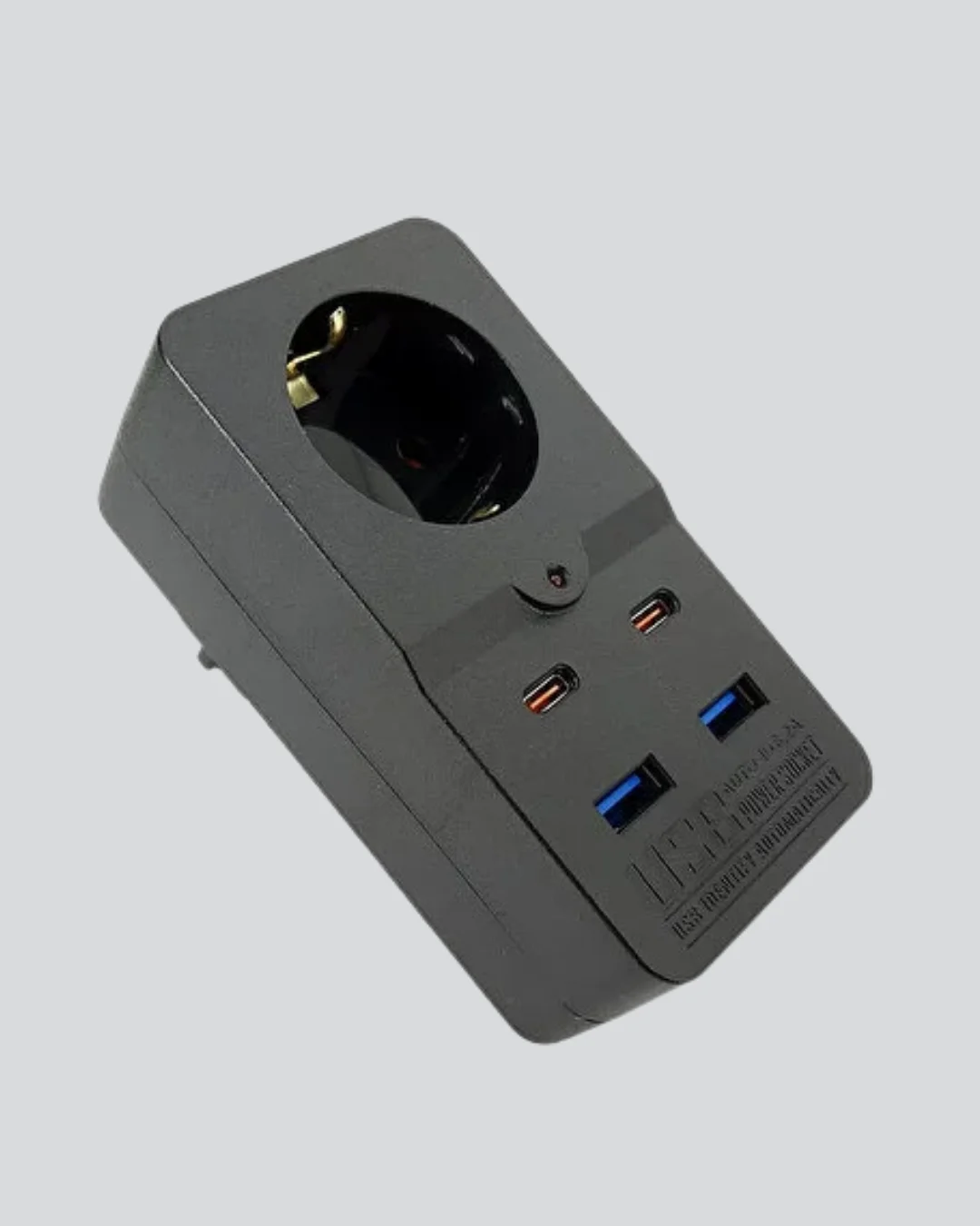 Akıllı Akım Dengelemeli Priz 2500W 4 USB Type C Çıkışlı