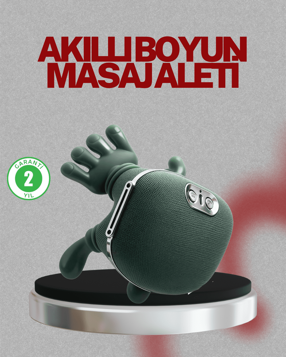 Boyun ve Omuz Gerginliği Giderici Masaj Cihazı