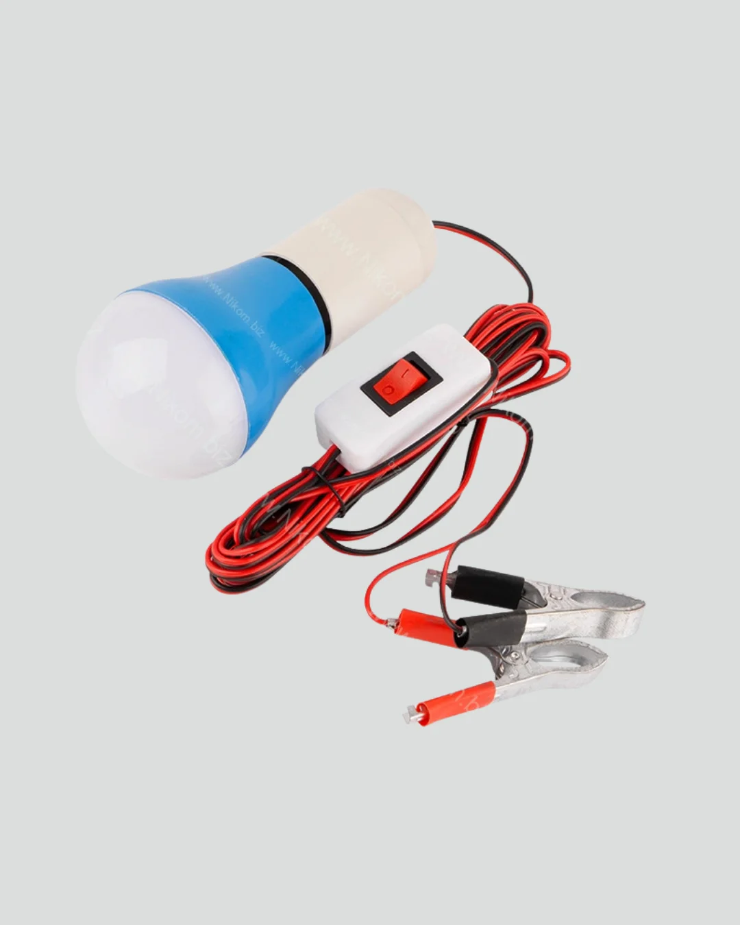12V LED Ampul Anahtarlı Kablolu Pratik Aydınlatma