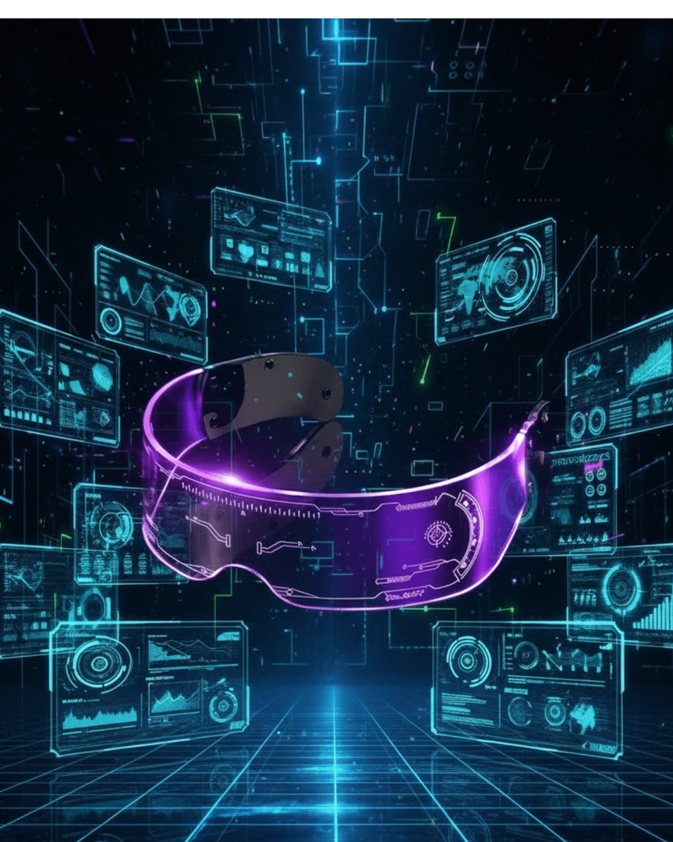 Cyberpunk LED Gözlük Çok Modlu Işıklı Parti ve Festival Aksesuarı