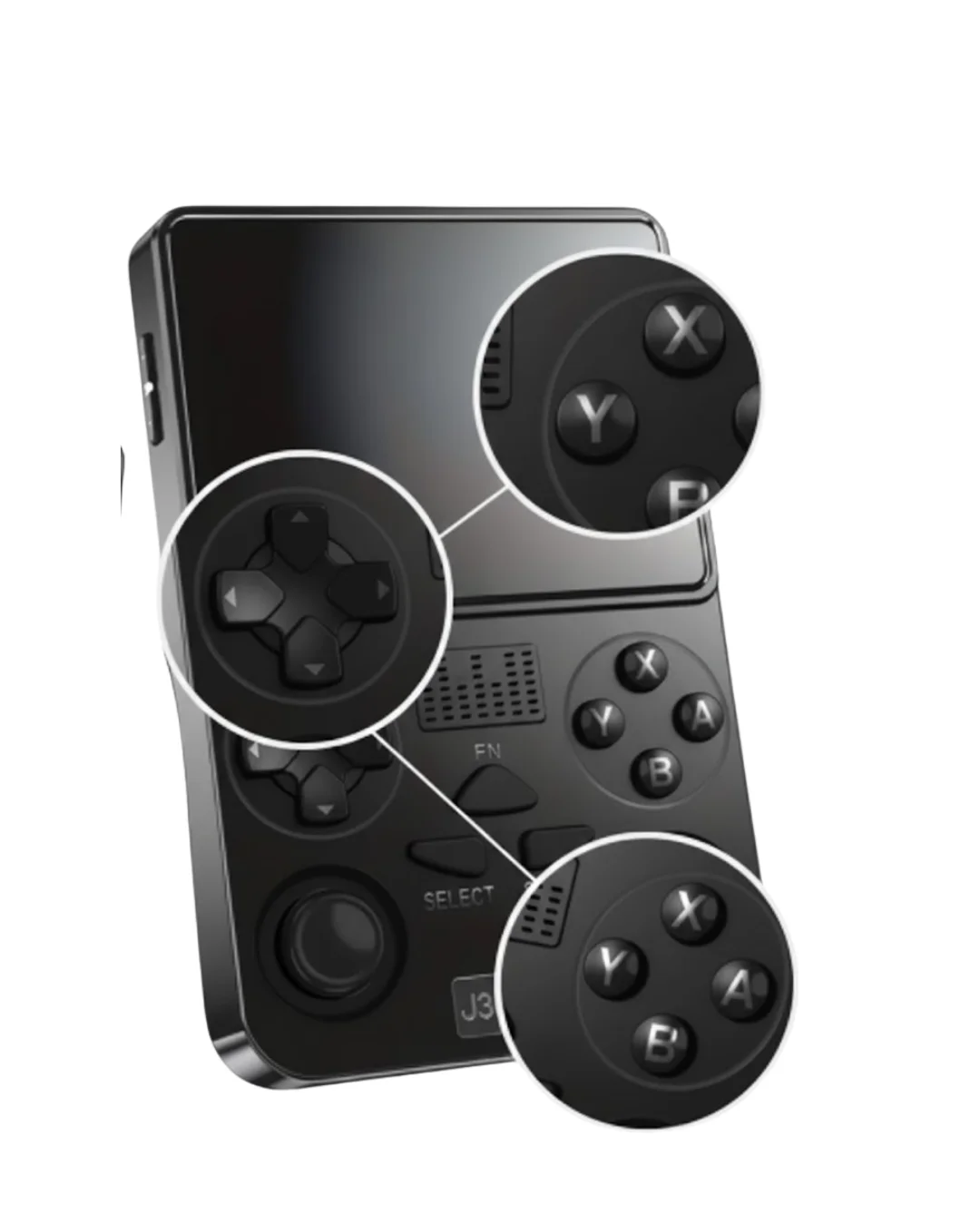 Wi-Fi Özellikli Taşınabilir Retro Oyun Konsolu Analog Joystickli