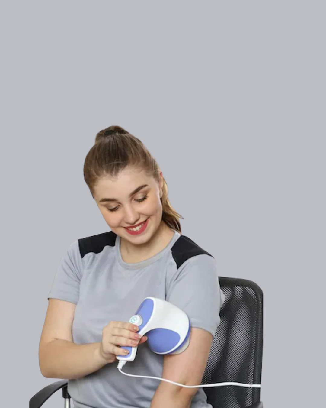 Elektrikli Masaj Aleti 5 Başlıklı Güçlü Titreşimli Selülit Karşıtı Vücut Masaj Cihazı