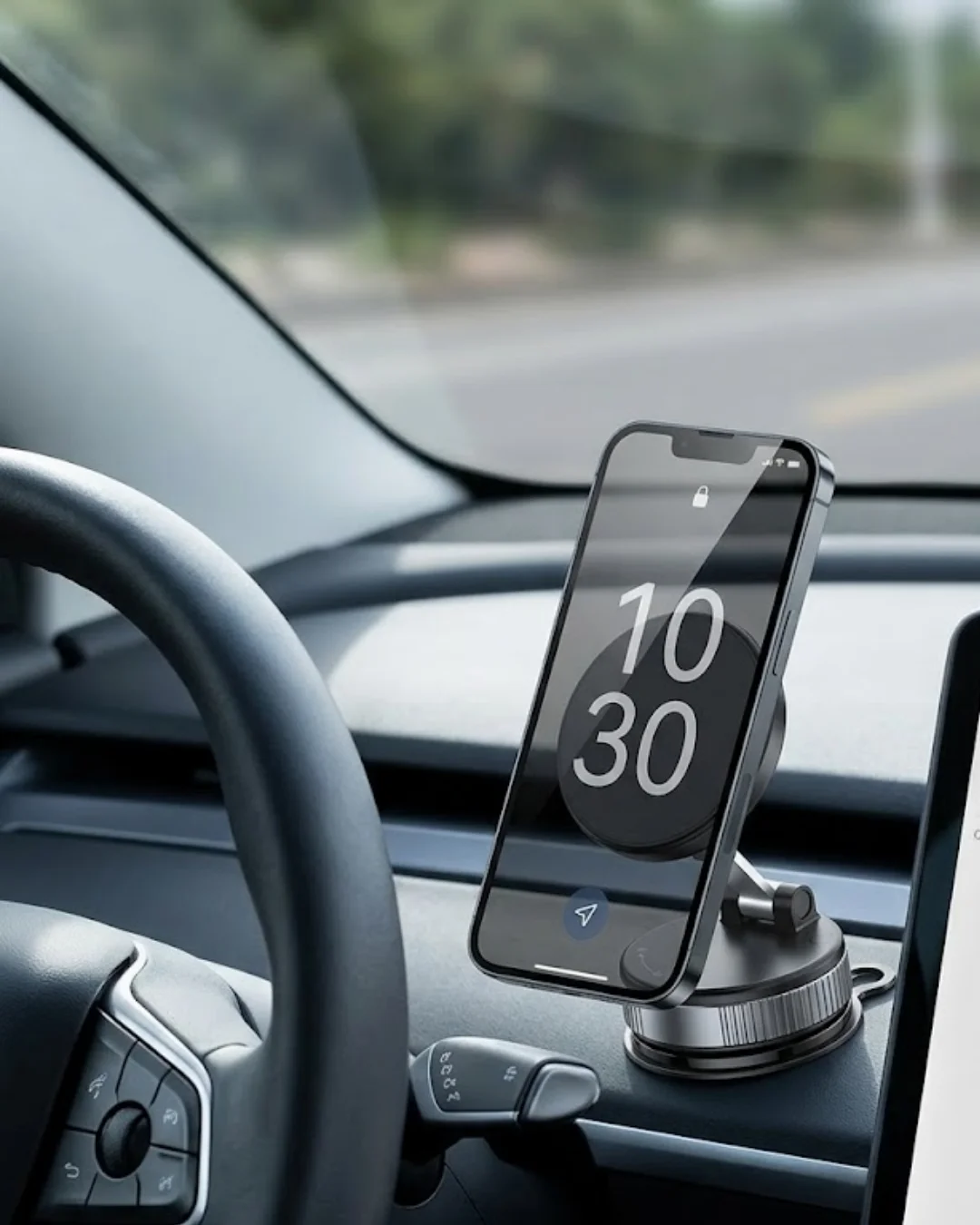 Güçlü Mıknatıslı Araç Telefon Tutucu 360 Derece Döner Stand