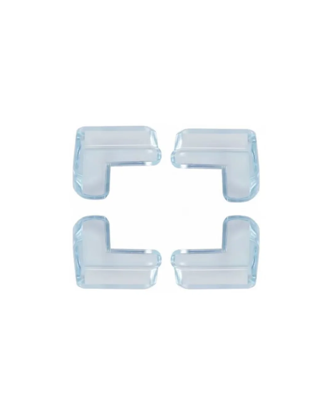 Şeffaf Köşe Koruyucu 4 Lü Set Çocuk Güvenlik Masa Köşe Aparatı