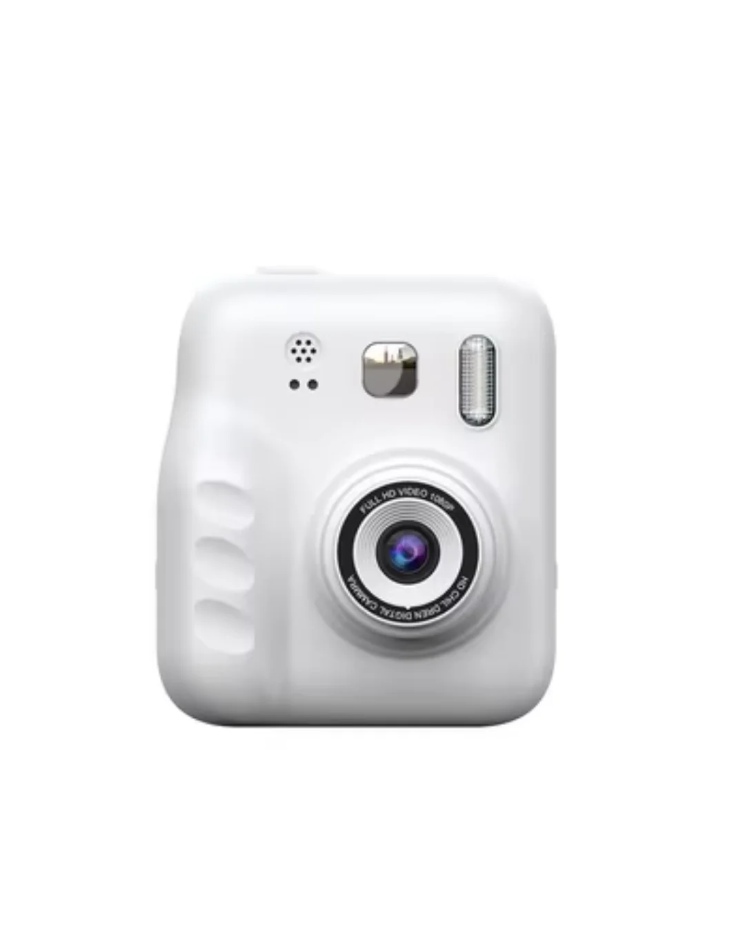Eğlenceli Baskılı Çocuk Fotoğraf Makinesi Video Çekim 4 Rulo Kağıt 5 Kalem Set