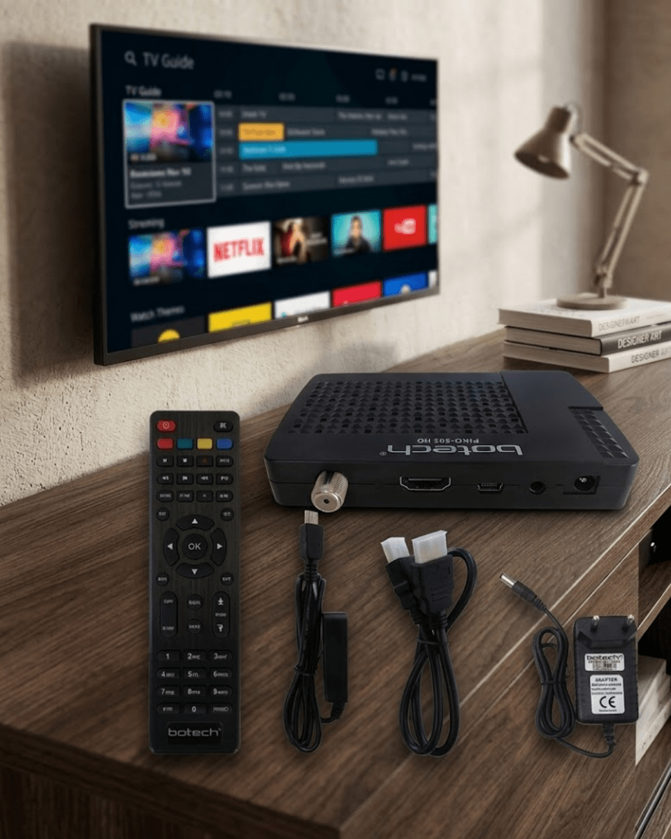 Full HD Uydu Alıcısı HDMI USB Girişli Yüksek Çözünürlüklü Dijital Yayın Cihazı