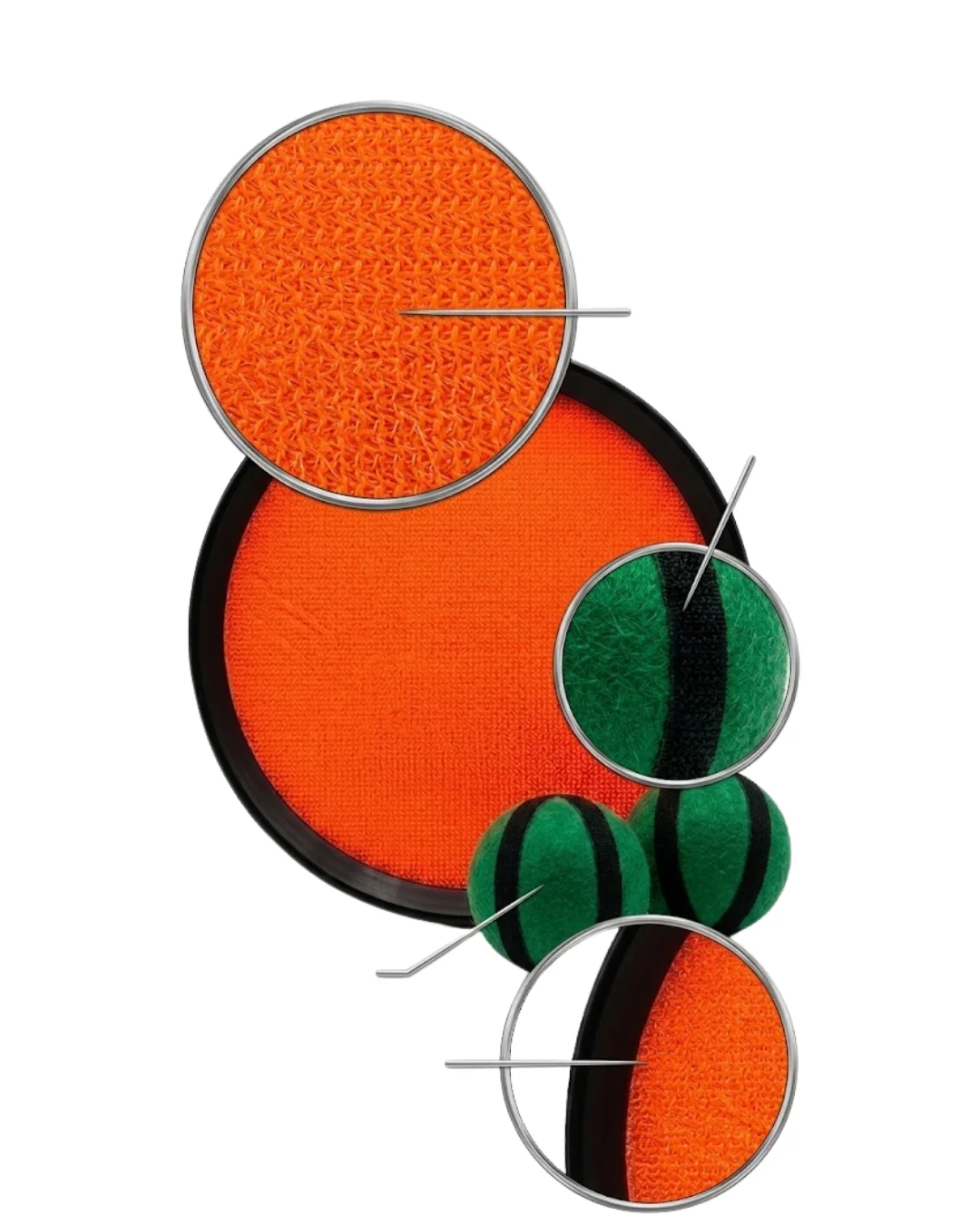 Catch Ball Set Çocuklar İçin Top Yakalama Oyunu Eğlence Seti