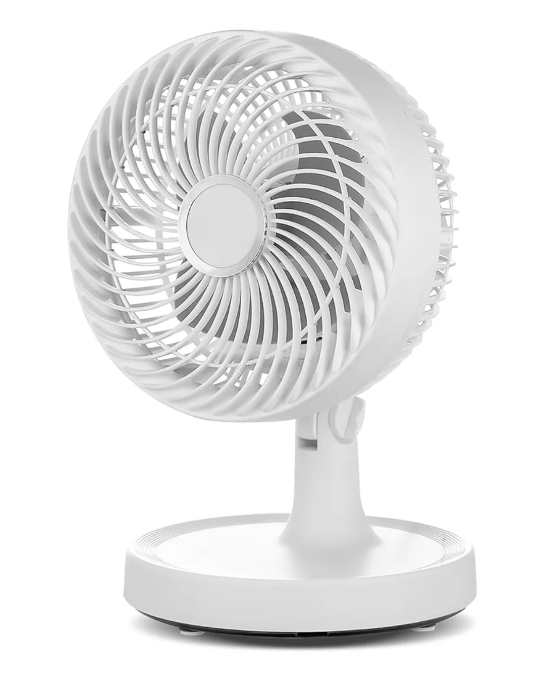 Sessiz Çalışan Mini Masaüstü Fan 2 Kademeli Otomatik Salınımlı