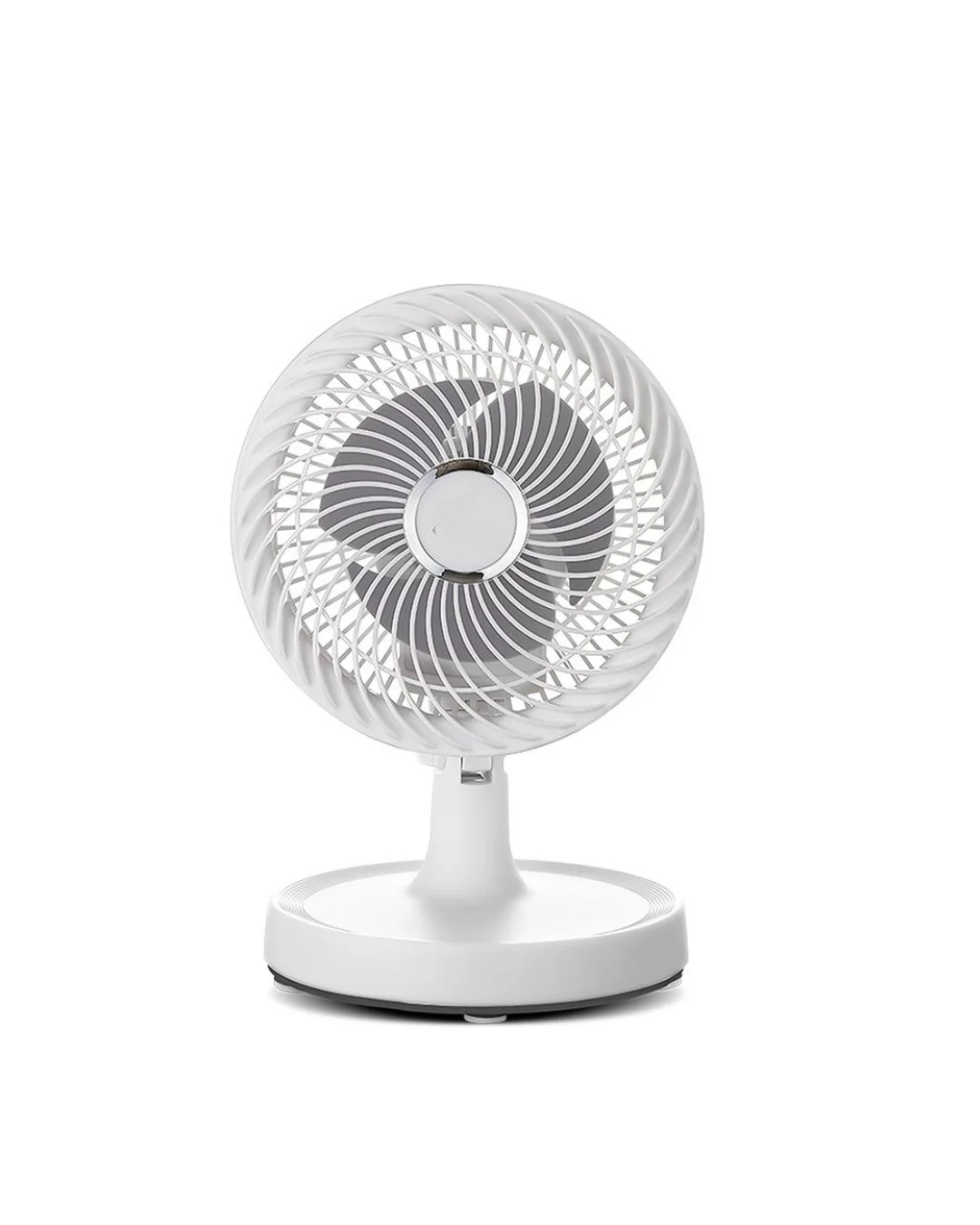 Mini Masaüstü Vantilatör Sessiz Çalışan 2 Kademeli Fan Otomatik Salınımlı