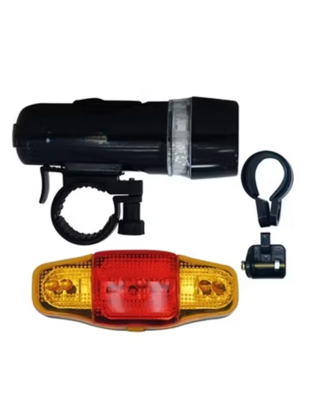 Bisiklet Emniyet Işığı Seti Güçlü LED Ön Far Arka Stop Lambası