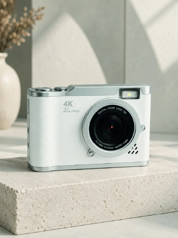 Dijital Kamera 4K Video 48 MP Fotoğraf Çekim Özellikli
