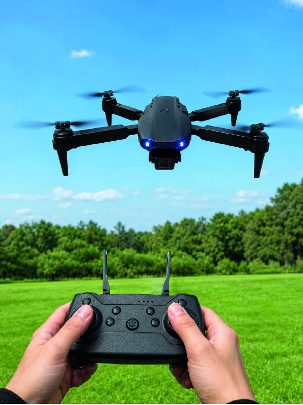 E99 Pro 4K HD Kameralı Katlanabilir Drone APP Kontrollü Uzaktan Kumandalı Mini Drone