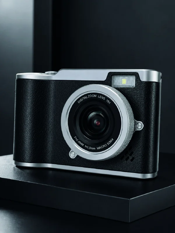 48 MP Dijital Kamera 4K Video Çekim Özellikli Kompakt Tasarım