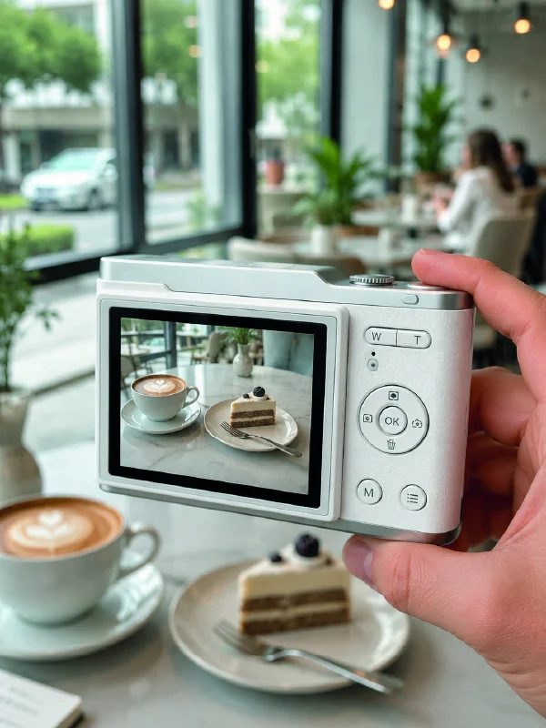Dijital Kamera 4K Video 48 MP Fotoğraf Çekim Özellikli