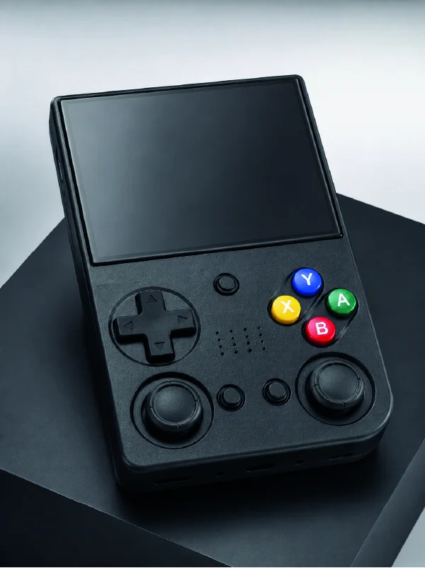 Retro Oyun Konsolu Çift Analog Joystick 64GB Hafızalı Taşınabilir El Konsolu