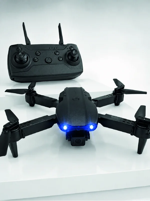 E99 Pro 4K HD Kameralı Katlanabilir Drone APP Kontrollü Uzaktan Kumandalı Mini Drone