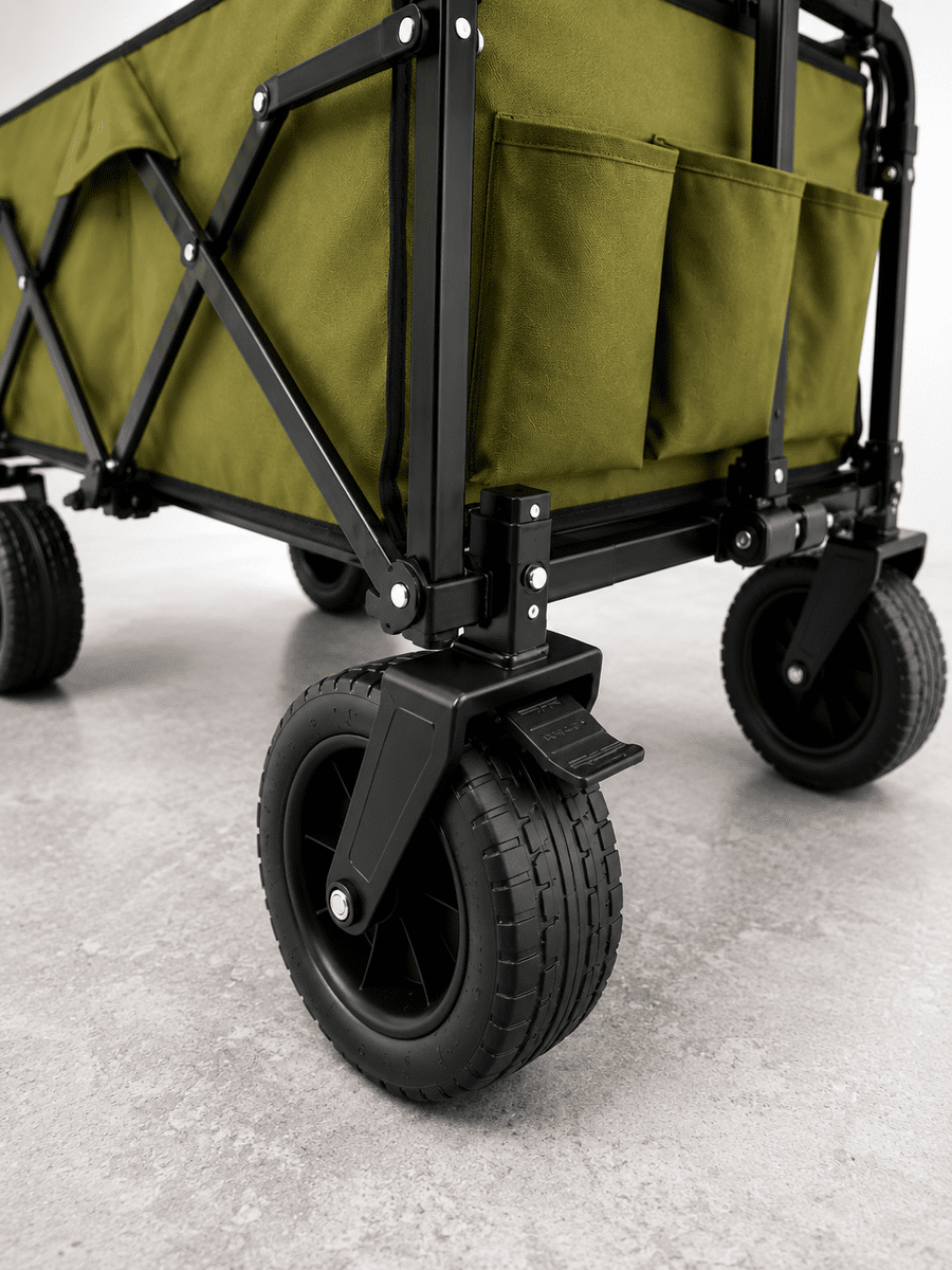 130 KG Taşıma Kapasiteli Katlanabilir Wagon Taşıma Arabası
